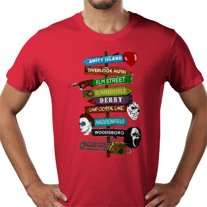 Horror Signs T Shirt