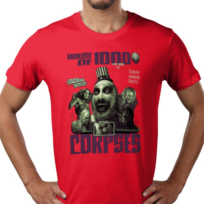 House Of 1000 Corpses Theme T Shirt