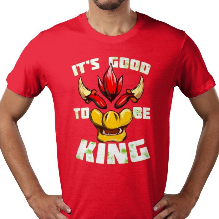 Super Mario Bro's - Its Good To Be King T-shirt