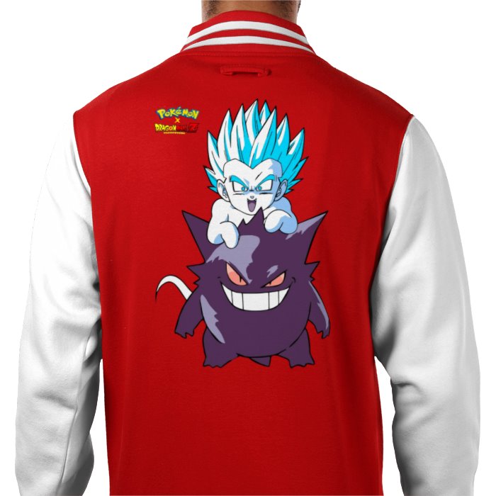 Dragon Ball Z & Pokémon - Ghost Combo Varsity Jacket