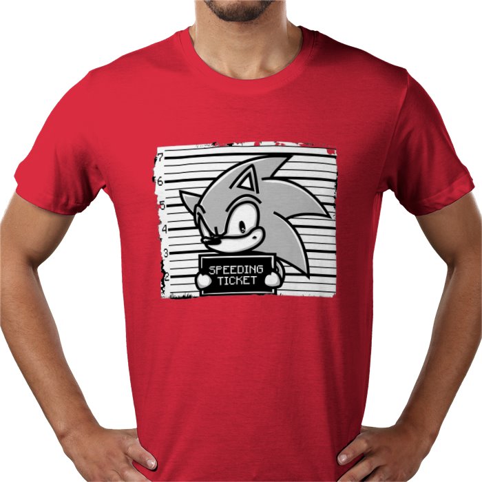Sonic The Hedgehog — Speeding Charges T-Shirt