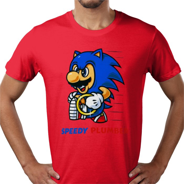 Super Mario x Sonic - Mario The Hedgehog T-shirt