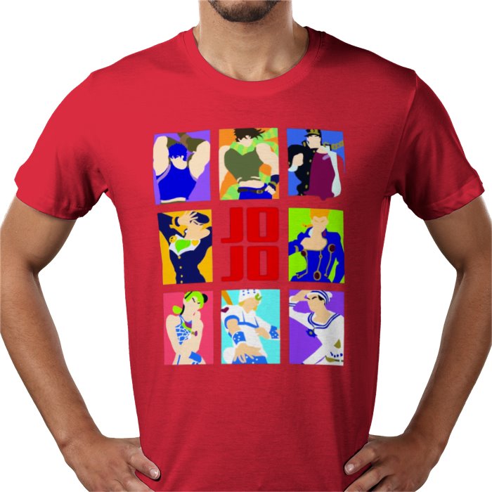 JoJo's Bizarre Adventure - Box Collage T-Shirt