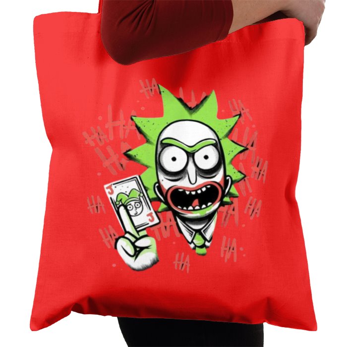 Rick & Morty x Batman - Joker Rick Tote Bag