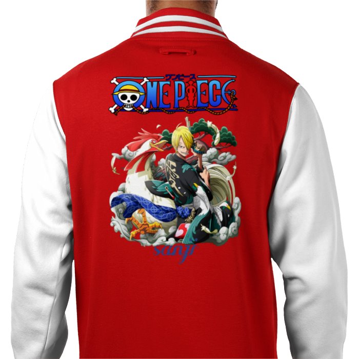 One Piece - Sanji Portrait Varsity Jacket