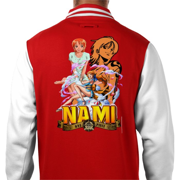 One Piece - Nami Theme 4 Varsity Jacket