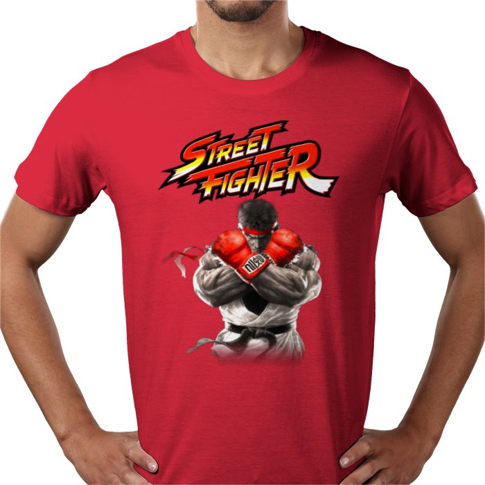 Street Fighter — Ryu Defence Stance T-Shirt