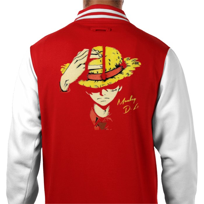 One Piece - Luffy Theme 7 Varsity Jacket