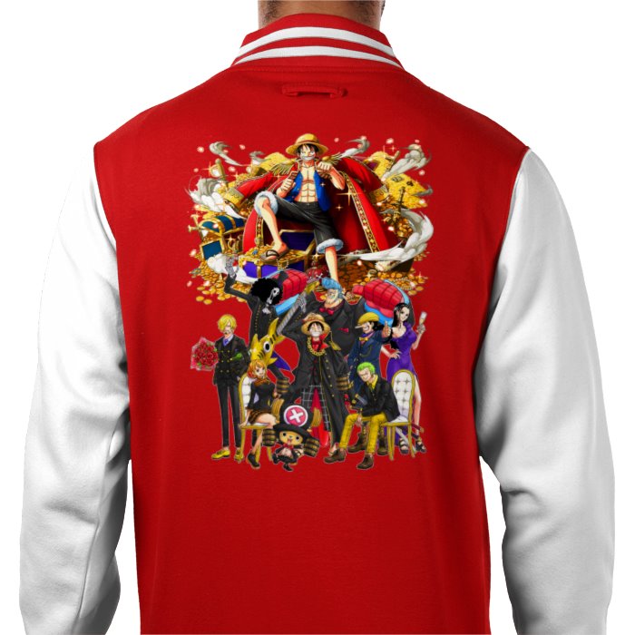 One Piece - Collage 3 Varsity Jacket