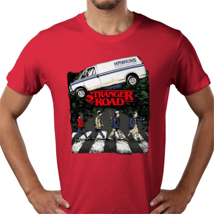 Stranger Things x Abby Road - Stranger Road T-shirt