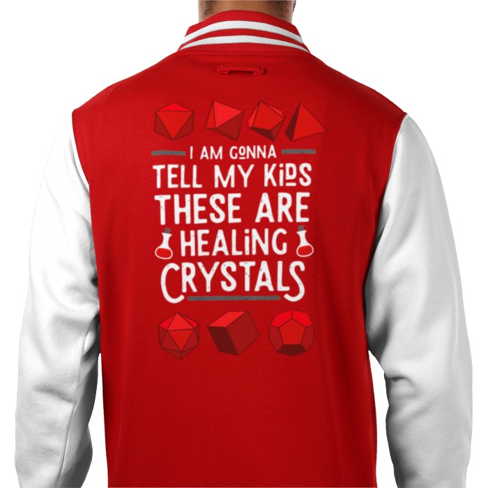 Dungeons & Dragons Healing Crystals Varsity Jacket