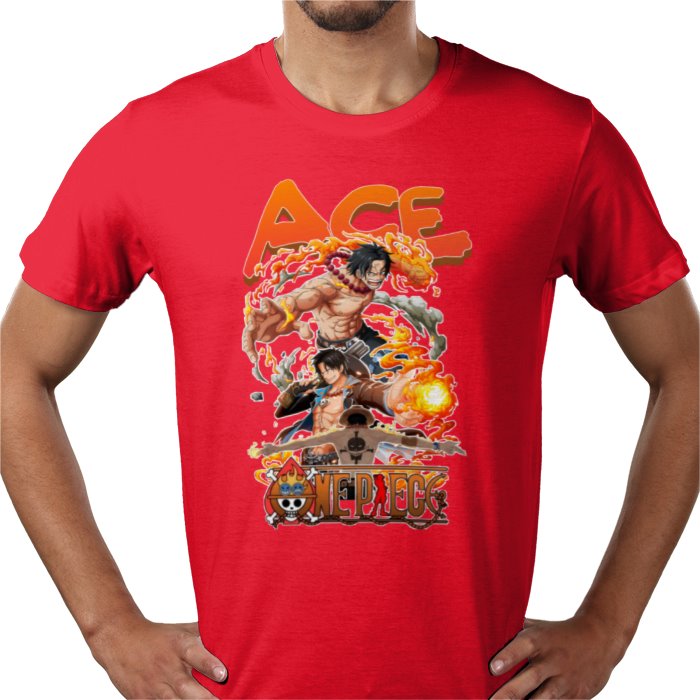 One Piece - Ace Theme 2 T-Shirt