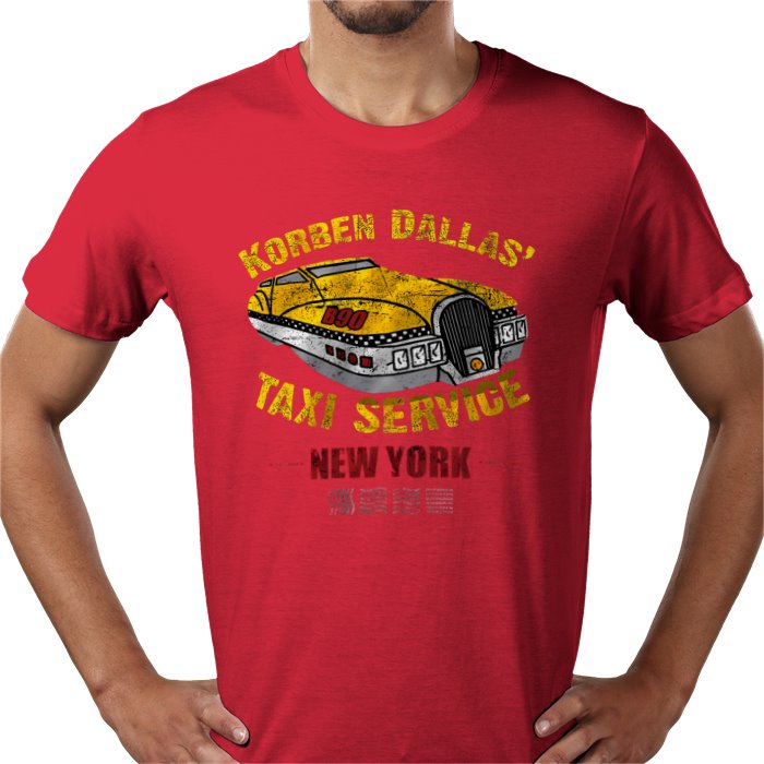 The Fifth Element - Korben's Taxi Service T-Shirt
