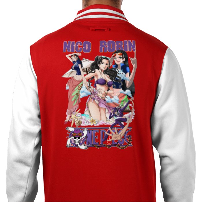 One Piece - Nico Robin Theme 2 Varsity Jacket