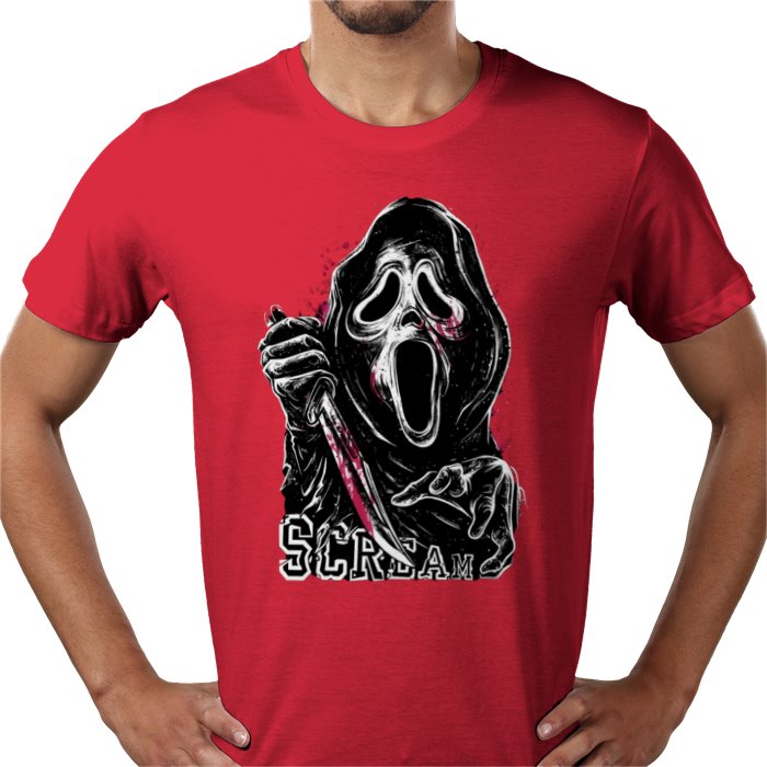 Scream Theme T Shirt