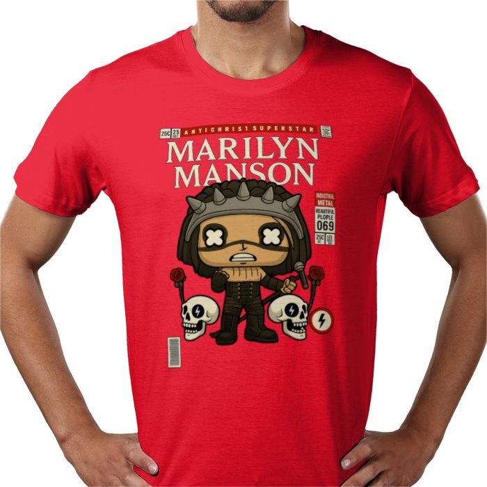 Marylin Manson - Chibi Marylin T-Shirt