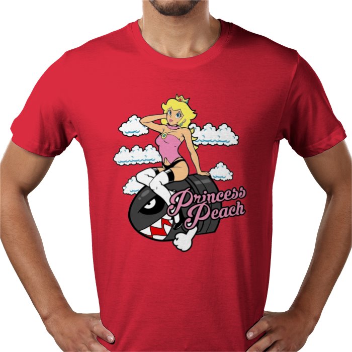 Super Mario Bros — Peach & Bullet Bill T-Shirt