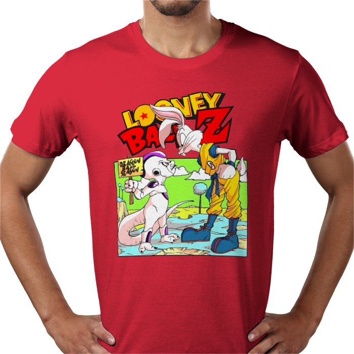 Looney Tunes x Dragon Ball Z Parody T-Shirt