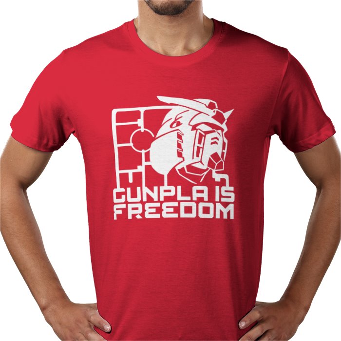Gundam Wing - Gunpla Is Freedom T-Shirt