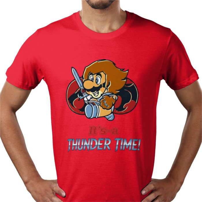 Super Mario x Thundercats - It's-a Thunder Time! T-shirt