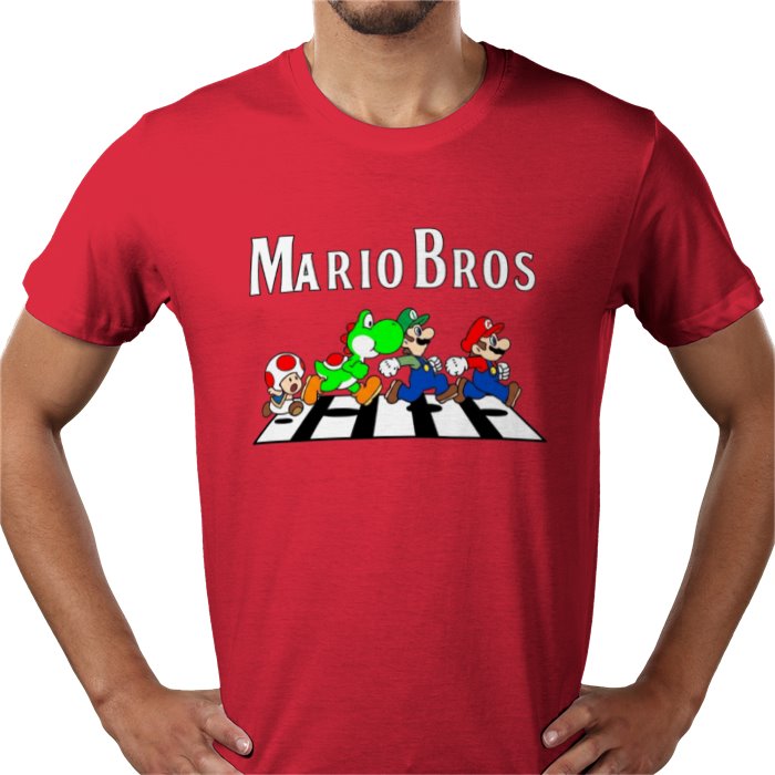Super Mario Bros x The Beatles — Abbey Road Bros T-Shirt