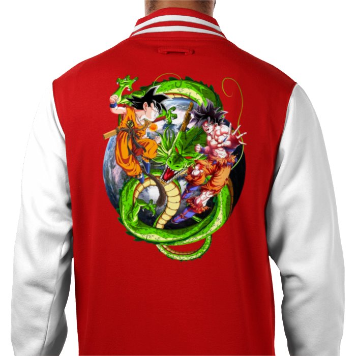 Dragon Ball Z - Saiyan Theme 2 Varsity Jacket