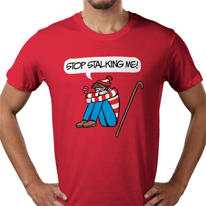 Where's Wally - Stop Stalking Me T-shirt