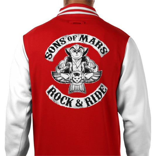 Biker Mice From Mars Sons x Sons Of Anarchy - Sons Of Mars Varsity Jacket