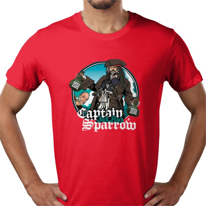 Jack Black x Pirates Of The Caribbean — Captain Jack Black Sparrow T-Shirt
