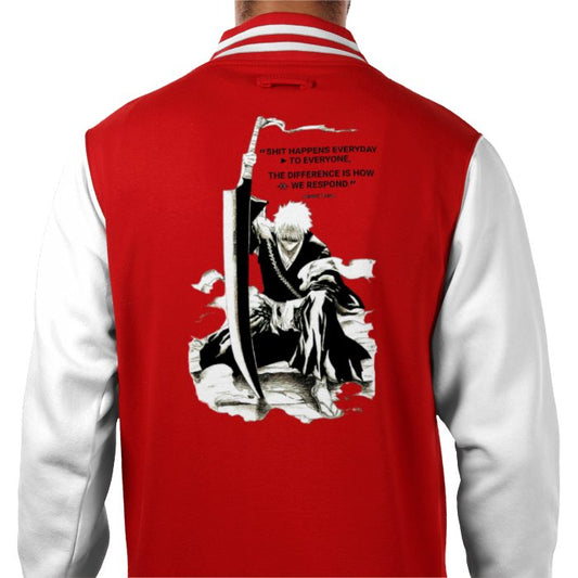 Bleach - Shit Happens Varsity Jacket