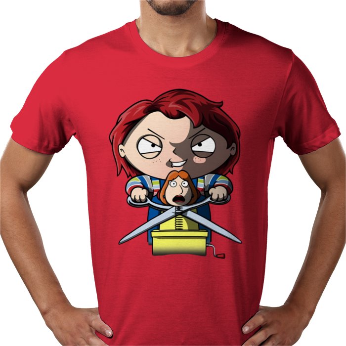 Family Guy x Chucky Parody T-Shirt
