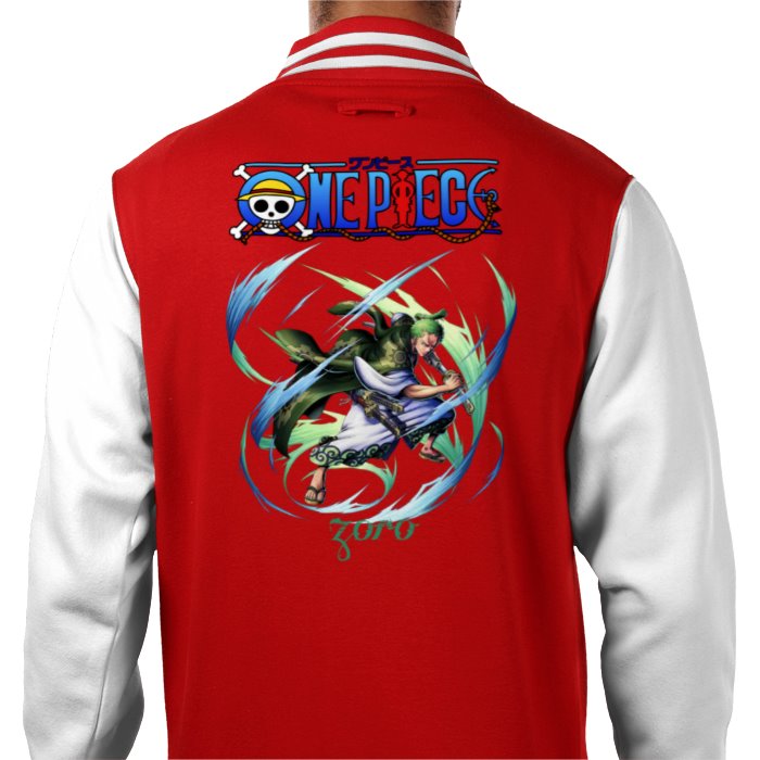 One Piece - Zorro Portrait Varsity Jacket