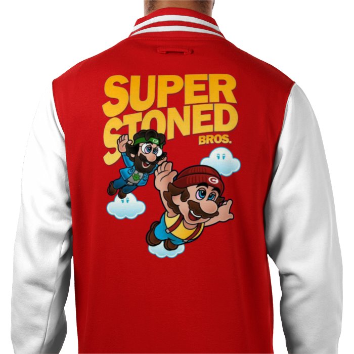 Super Stoned Bro's Varsity Jacket