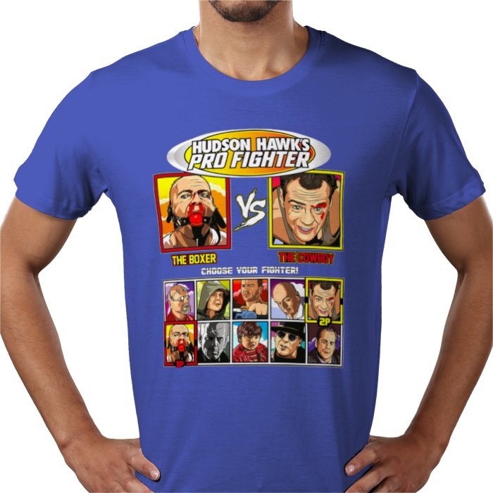 Bruce Willis - Pulp Fiction VS Die Hard T-shirt