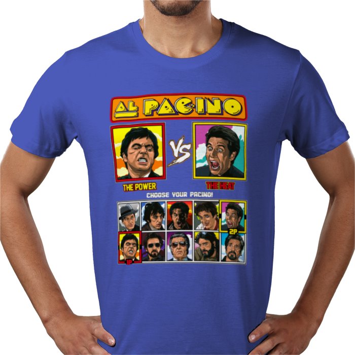 Al Pacino - Scarface VS Heat T-shirt