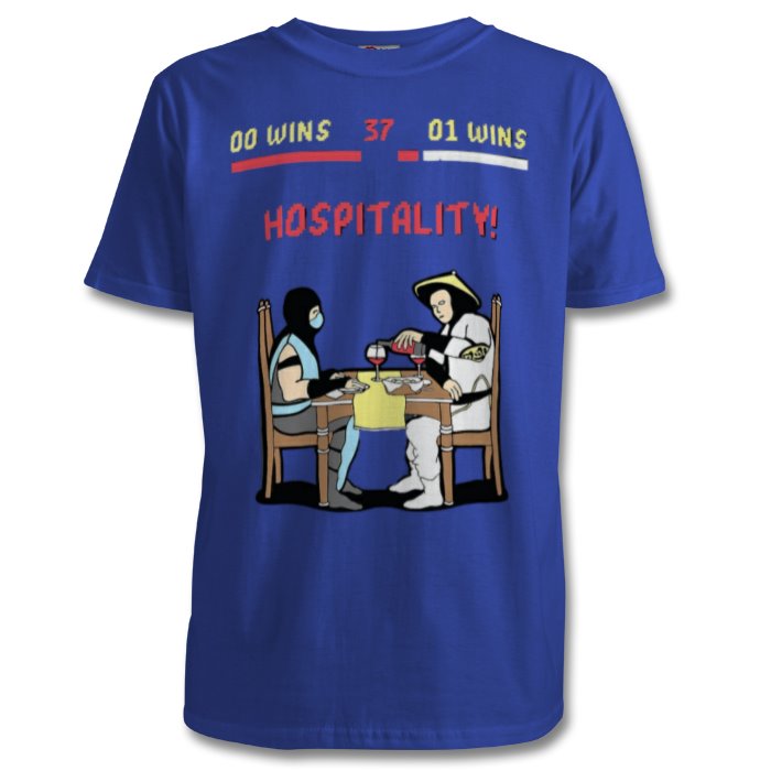 Mortal Kombat - Hospitality Wins T-shirt