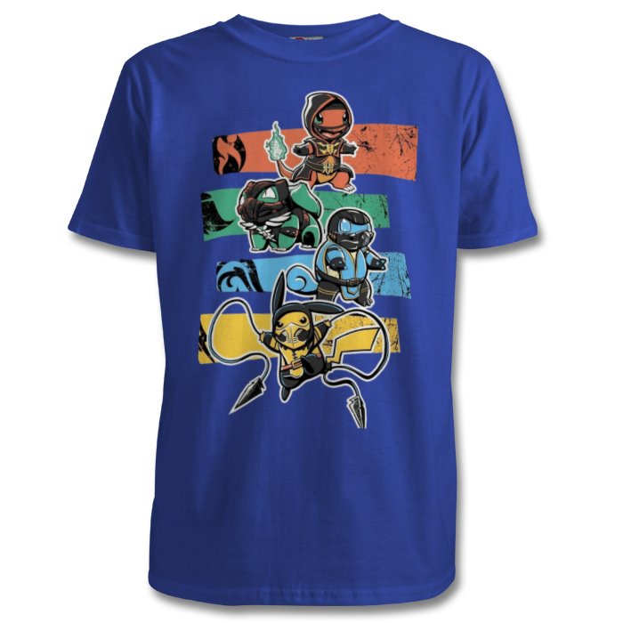 Pokémon & Mortal Kombat - Kombat Starters T-shirt