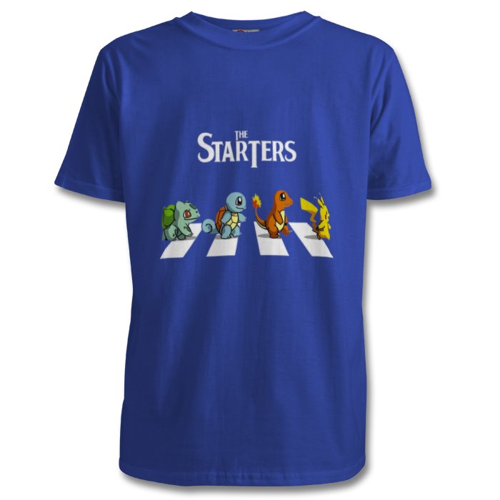 Pokémon & The Beatles - Abby Road Starters T-shirt