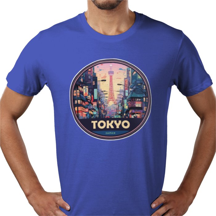 Tokyo Japan Badge T-shirt