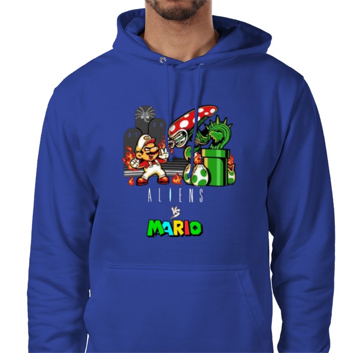 Super Mario x Aliens - Aliens Vs Mario Value Hoodie