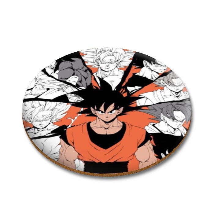 Dragonball Z - Saiyan Theme Round Coaster