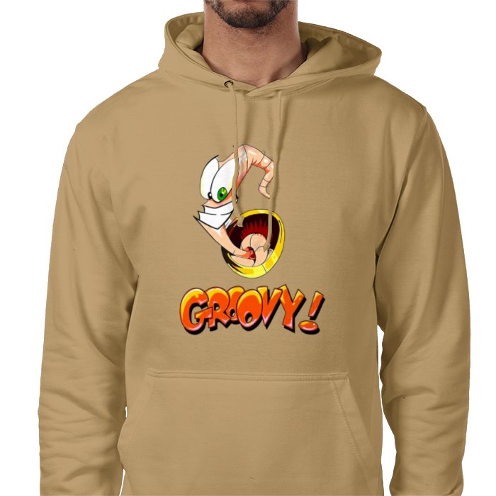 Earth Worm Jim - Groovy Value Hoodie