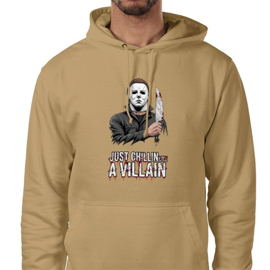 Halloween - Chilling Like A Villain Pocket Hoodie