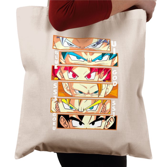 Dragonball Z - Goku Eyes Tote Bag