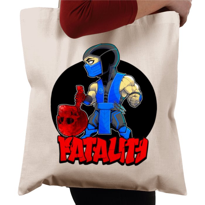Mortal Kombat - Sub Zero Fatality Tote Bag
