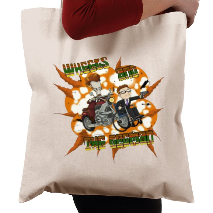 American Dad - Wheels & The Leg Man Tote Bag