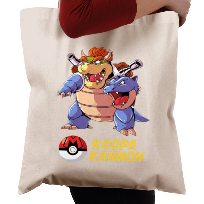 Super Mario Bro's x Pokémon - Koopa Kannon Tote Bag