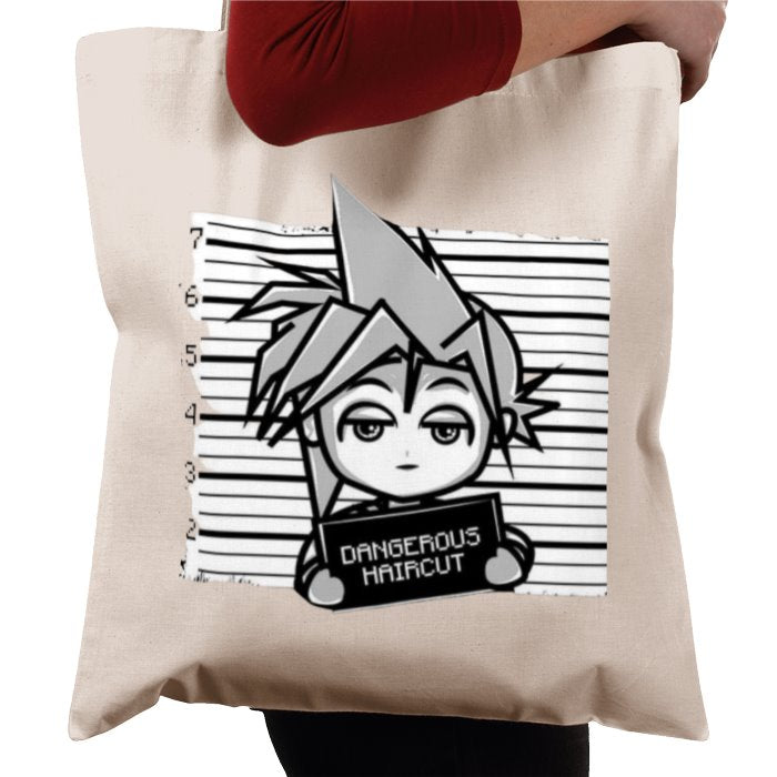 Final Fantasy 7 - Dangerous Haircut Tote Bag
