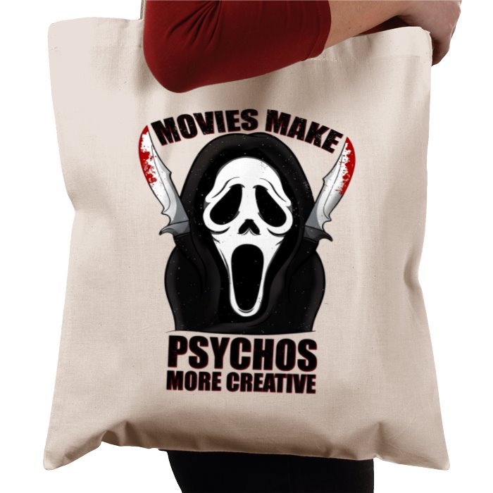 Scream - Creative Psychos Tote Bag