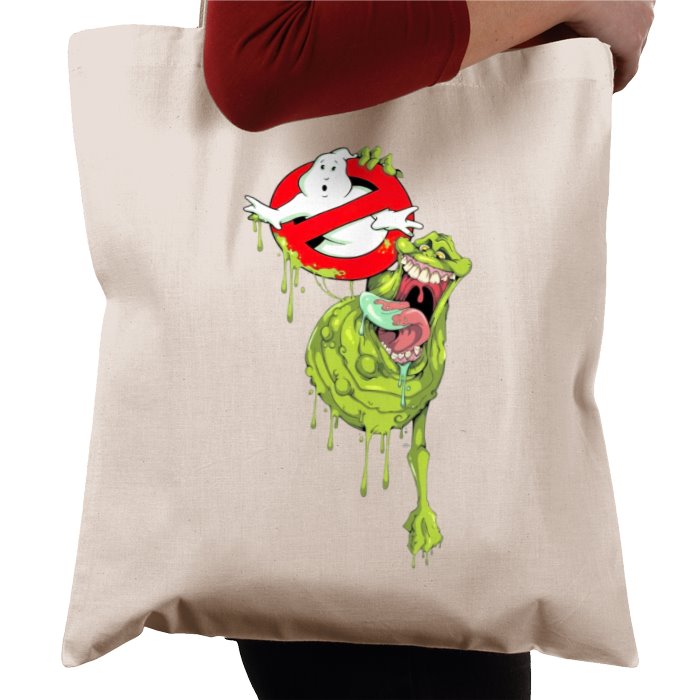 Ghostbusters - Slimer Logo Tote Bag